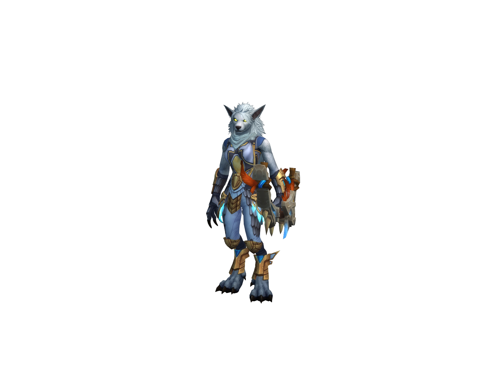 Vyspeth 3D character render