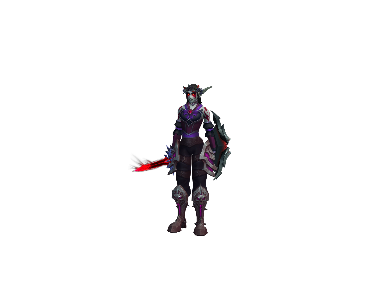 Shwfty 3D character render