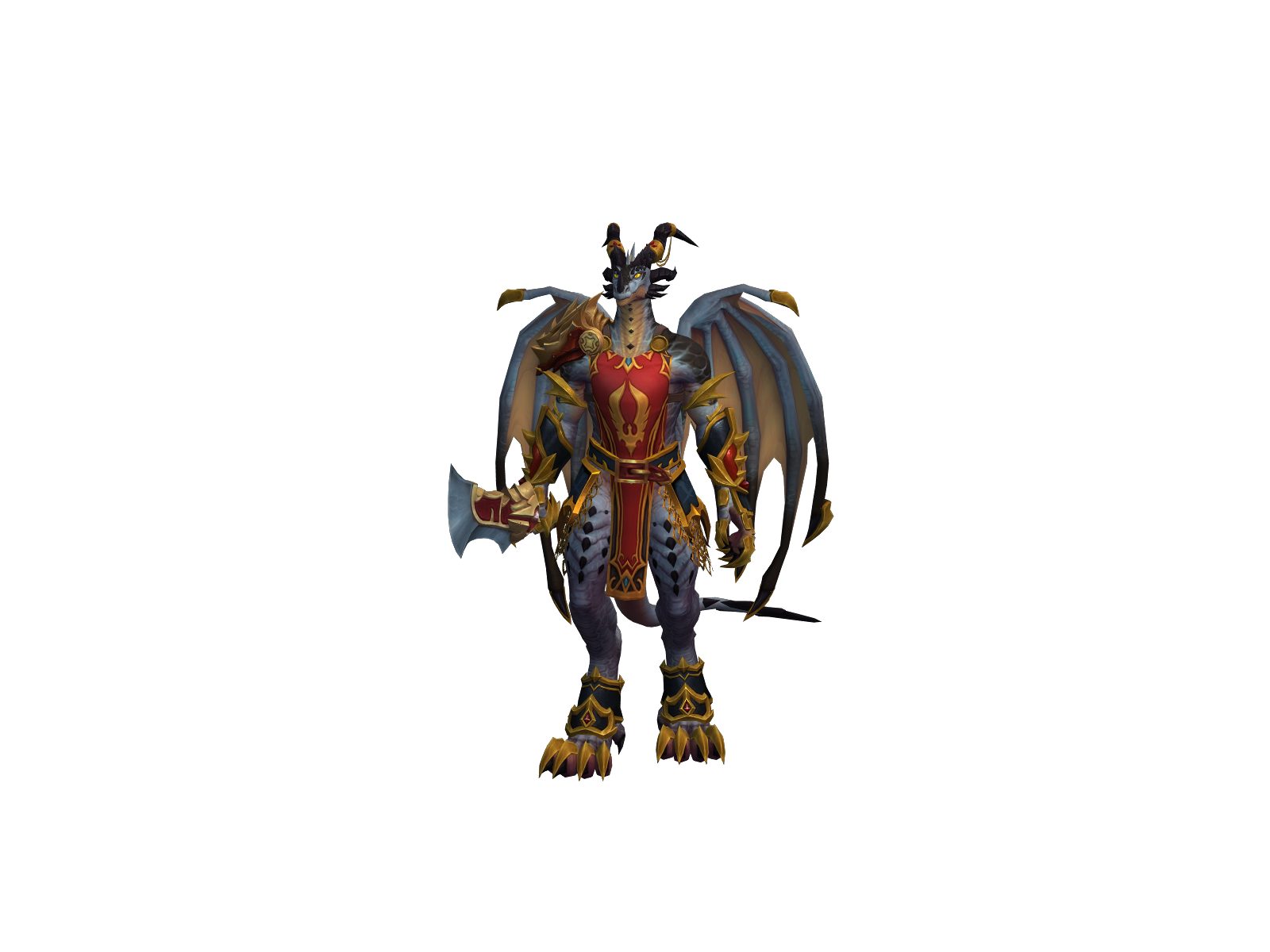 Manndrake 3D character render