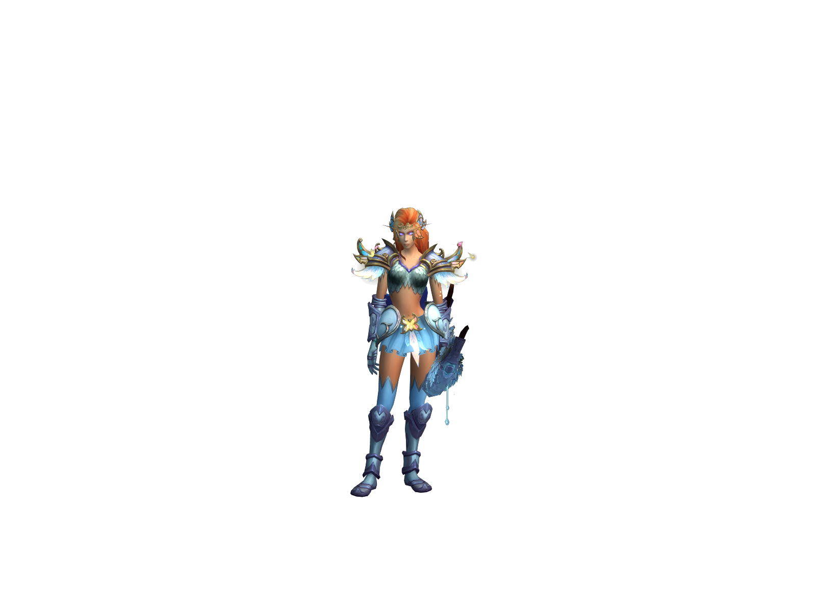 Drelarias 3D character render