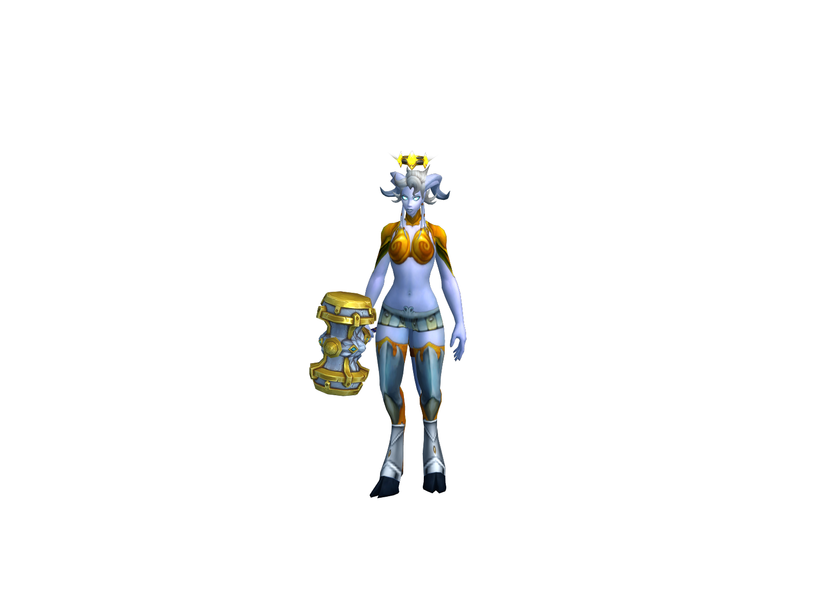 Sillyegirl 3D character render