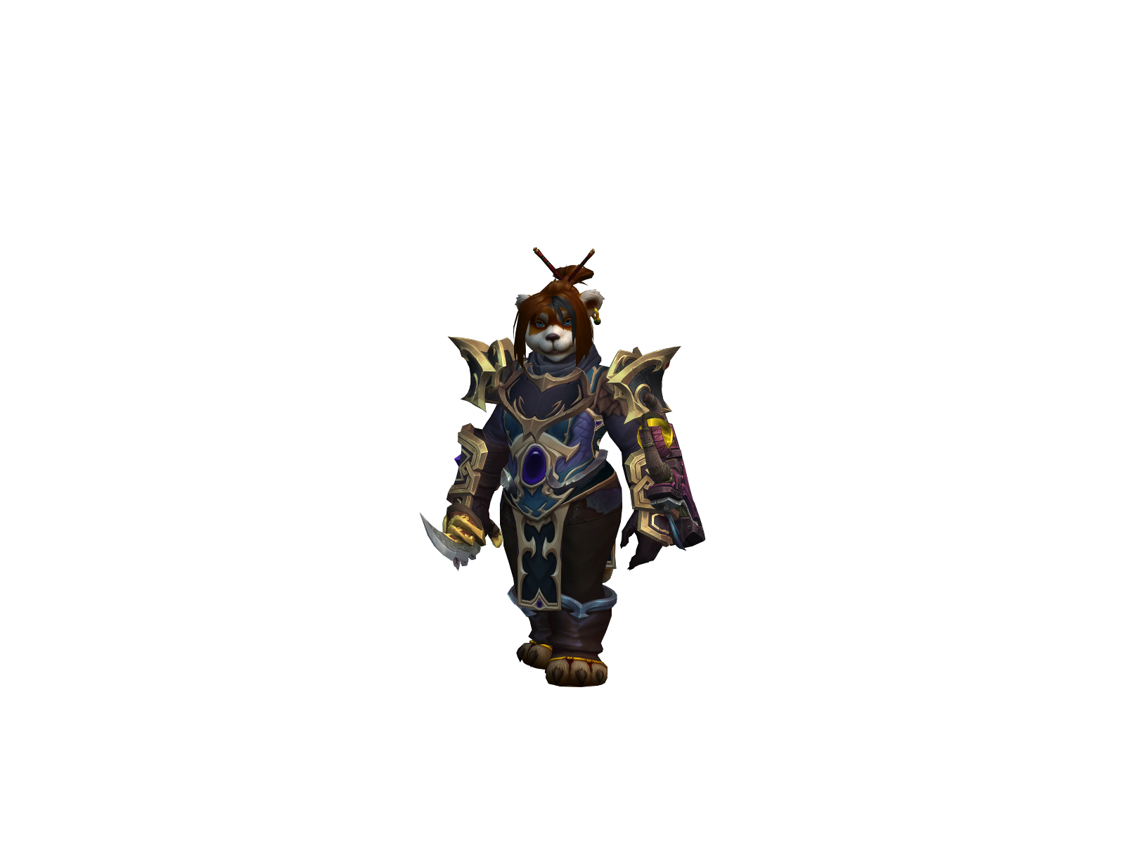 Rainwalk 3D character render