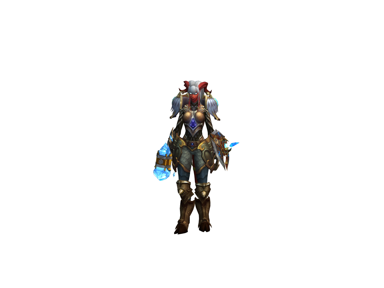 Selanir 3D character render