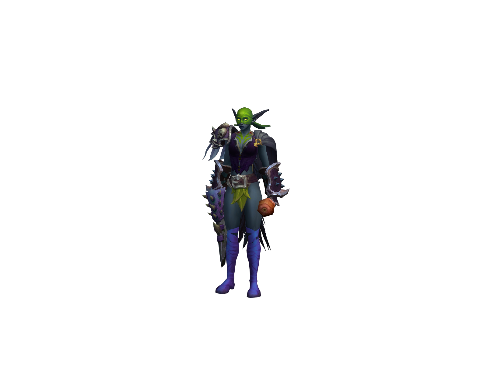 Maurseance 3D character render
