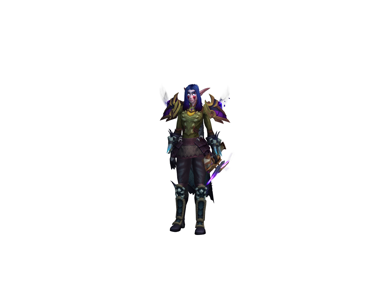 Hyunáe 3D character render
