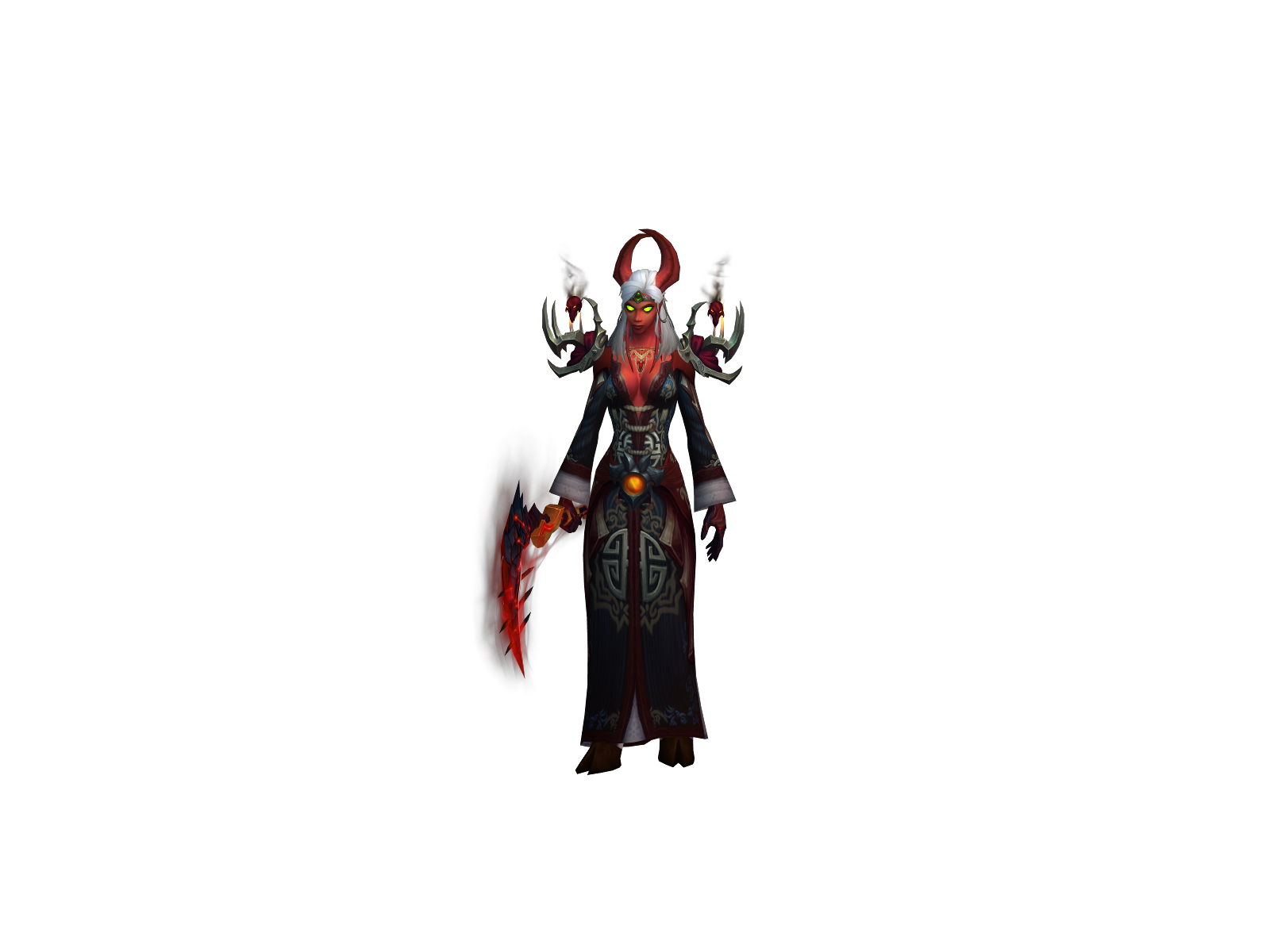 Ulyscia 3D character render