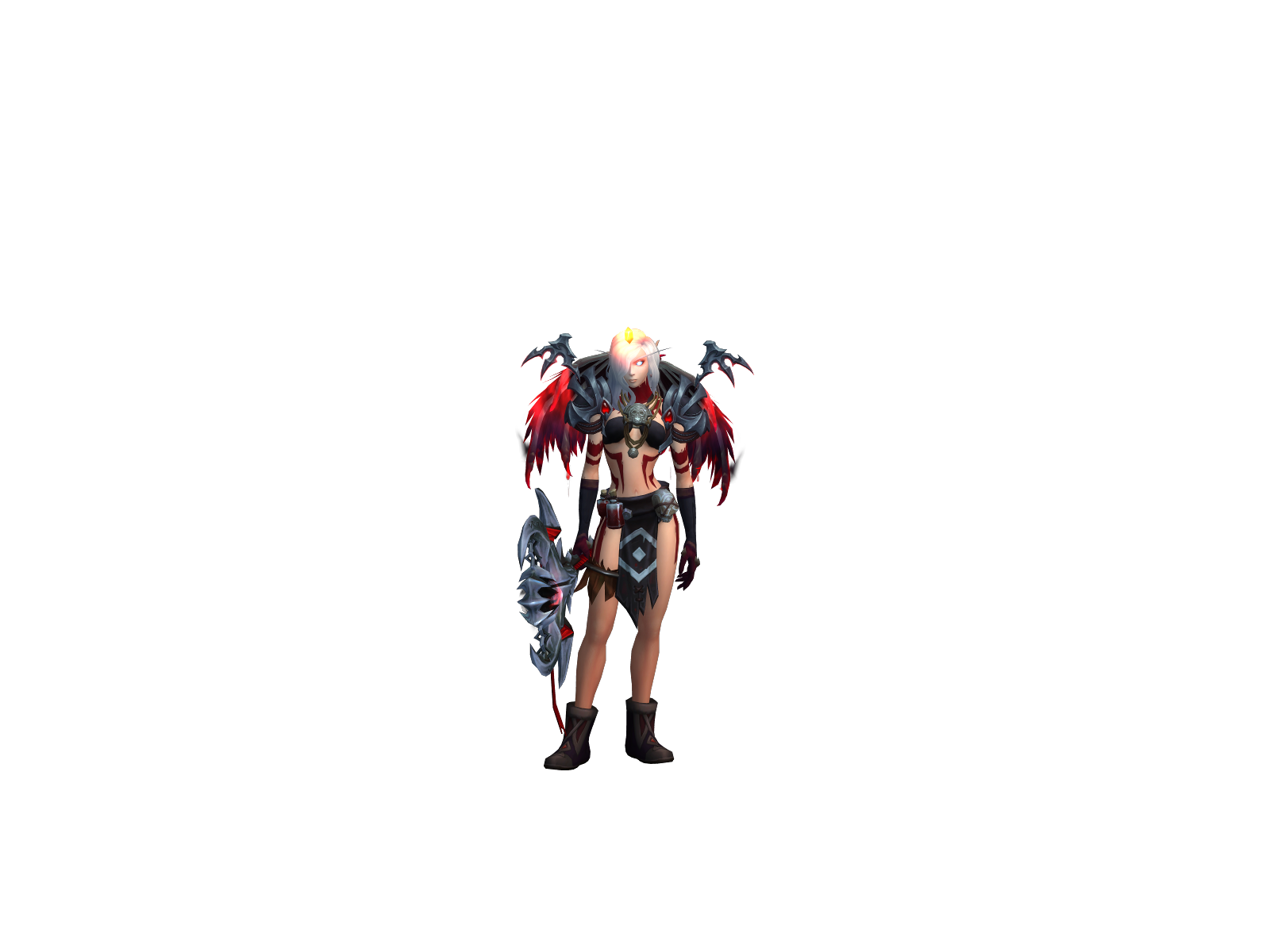 Transfoxuppy 3D character render