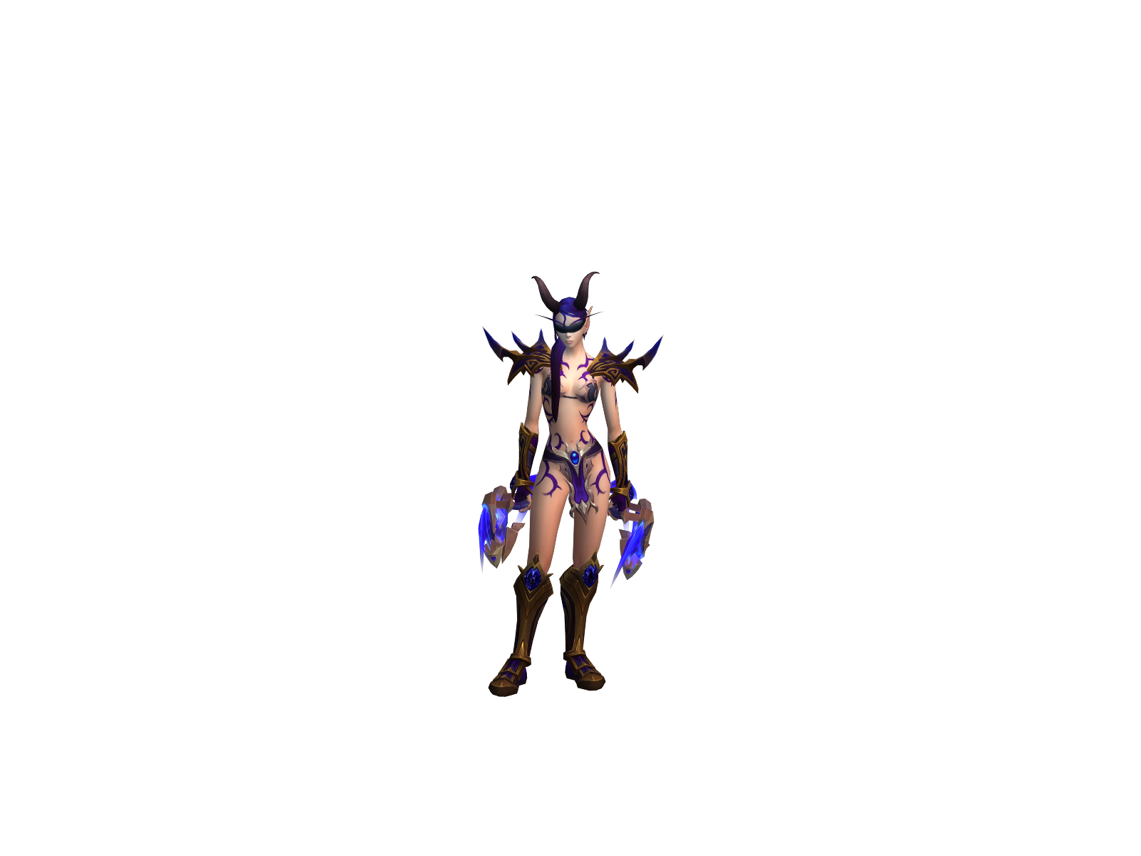 Voidessà 3D character render