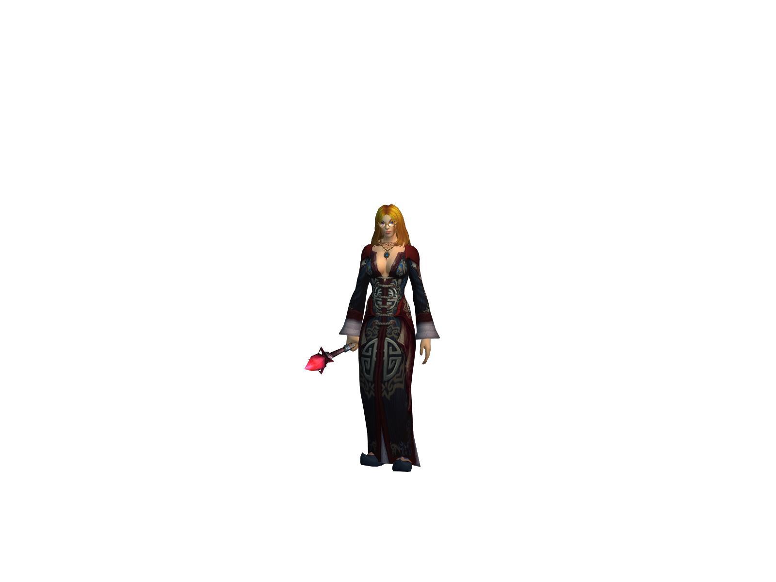 Morgavia 3D character render