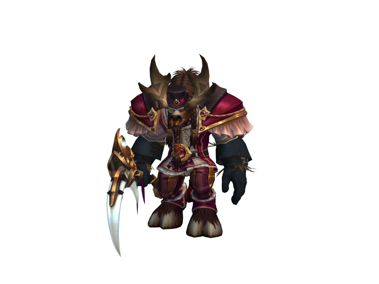Hegardek 3D character render
