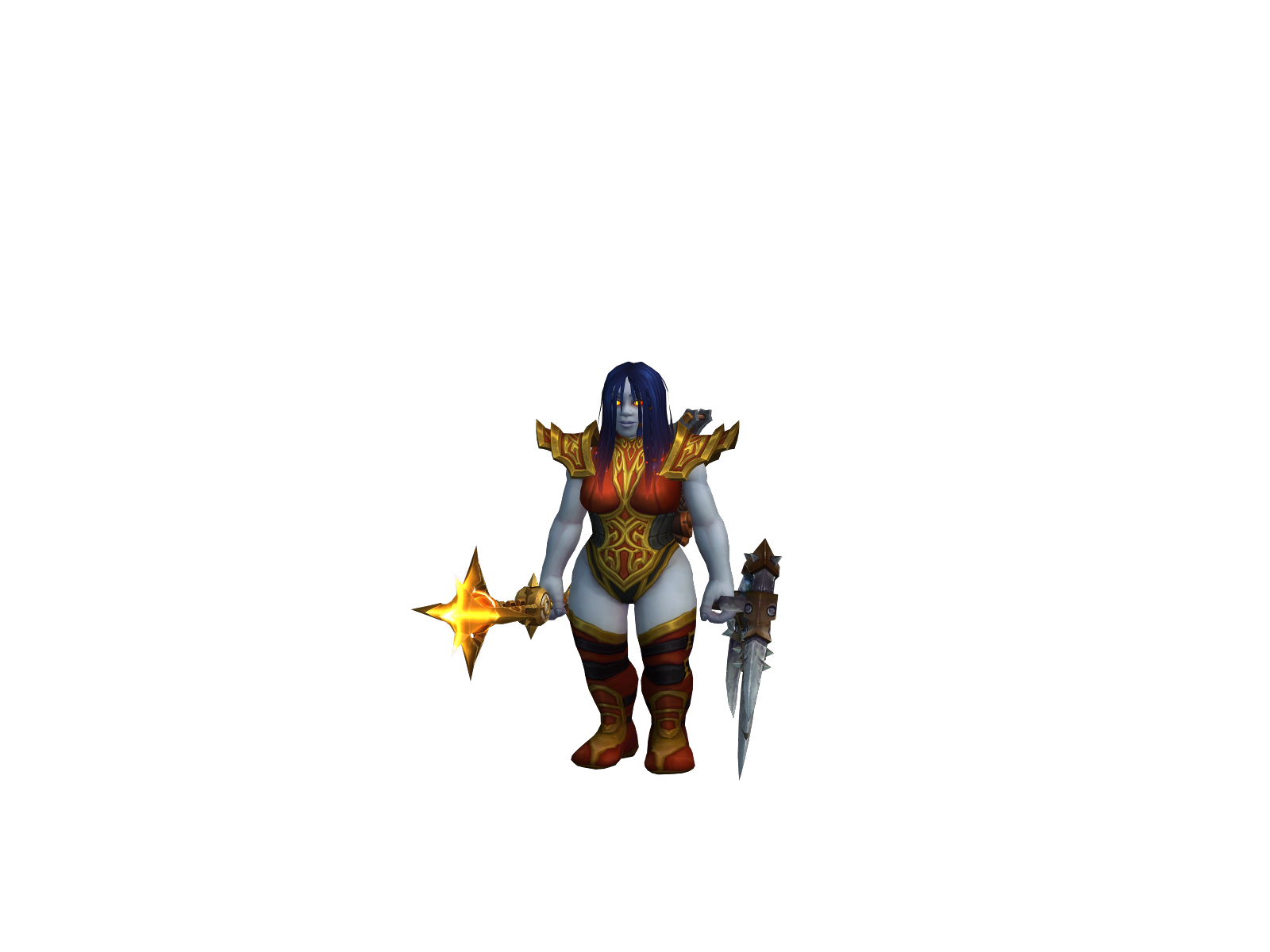 Aggathel 3D character render