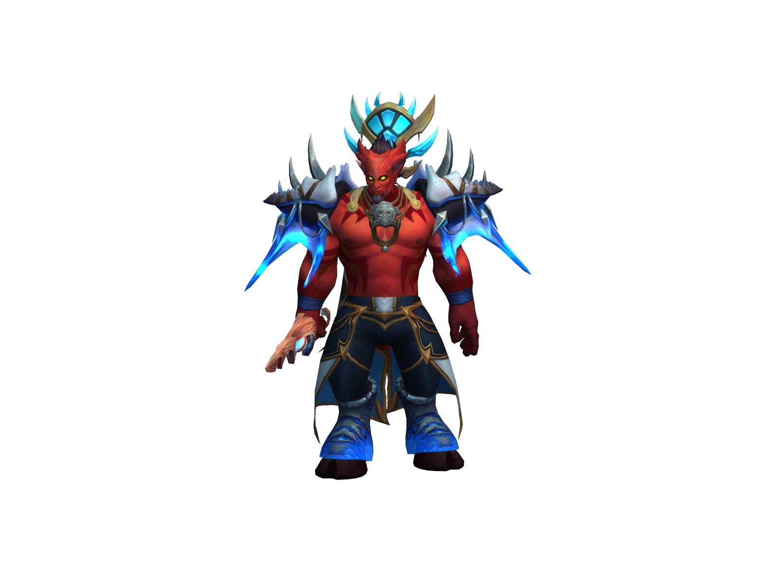 Slowmend 3D character render