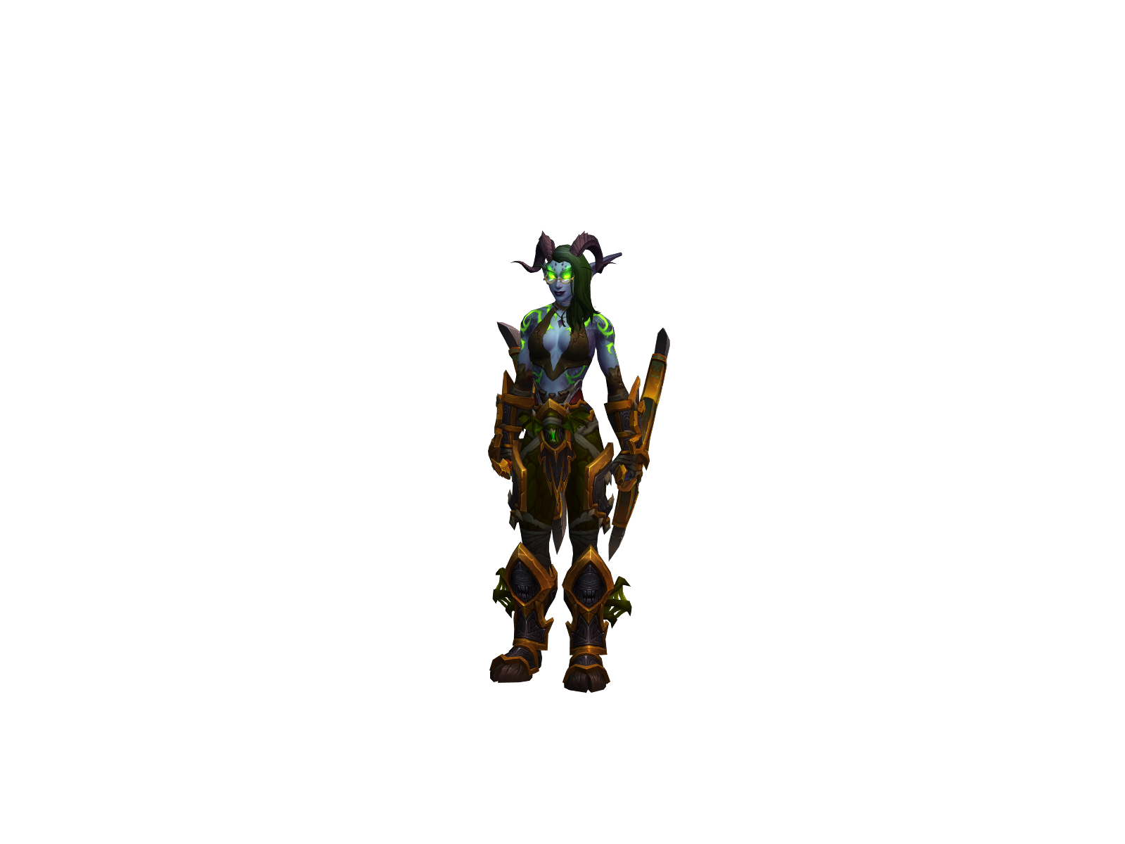 Arailis 3D character render
