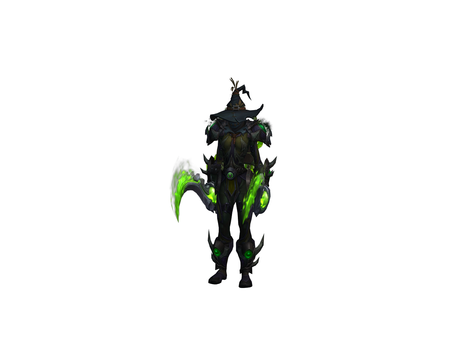 Sevii 3D character render