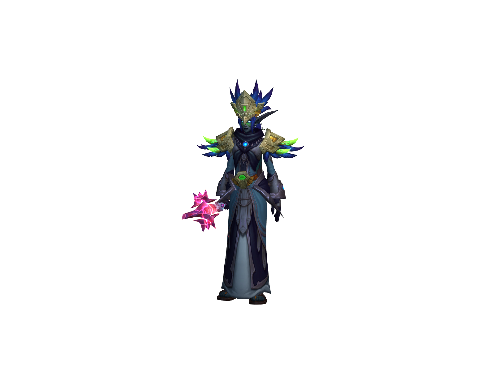 Irvism 3D character render