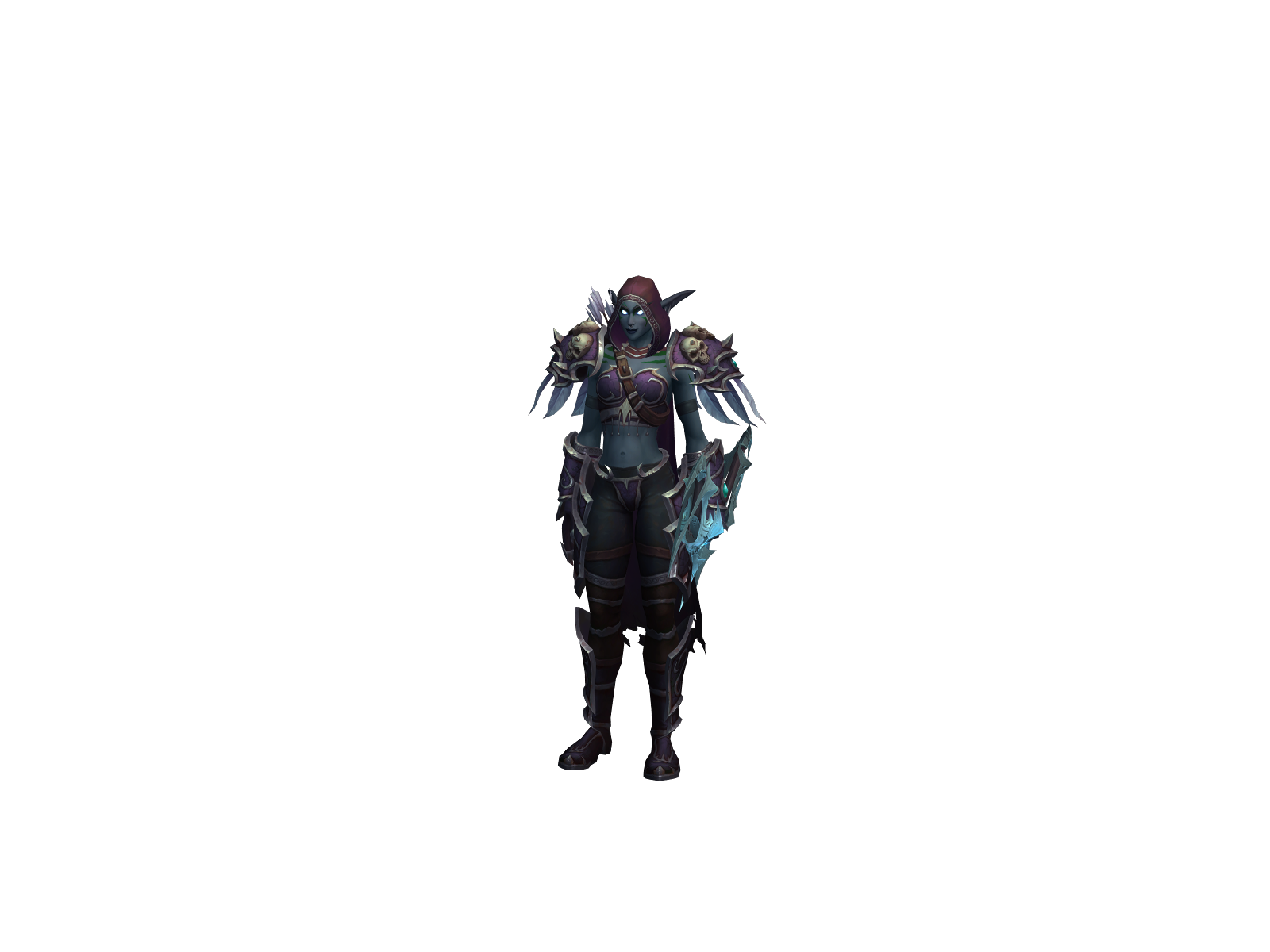 Gankka 3D character render