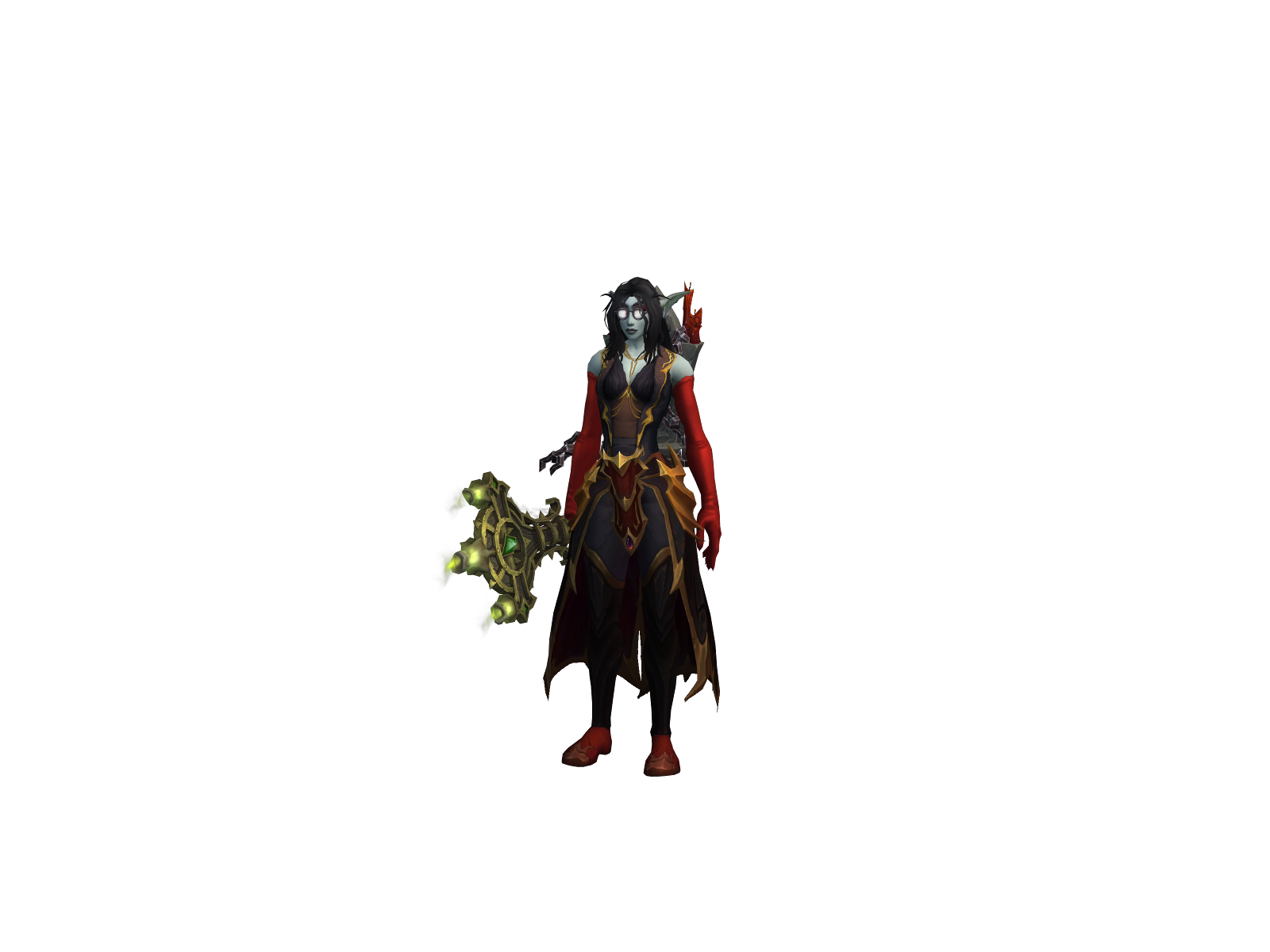 Wickedee 3D character render