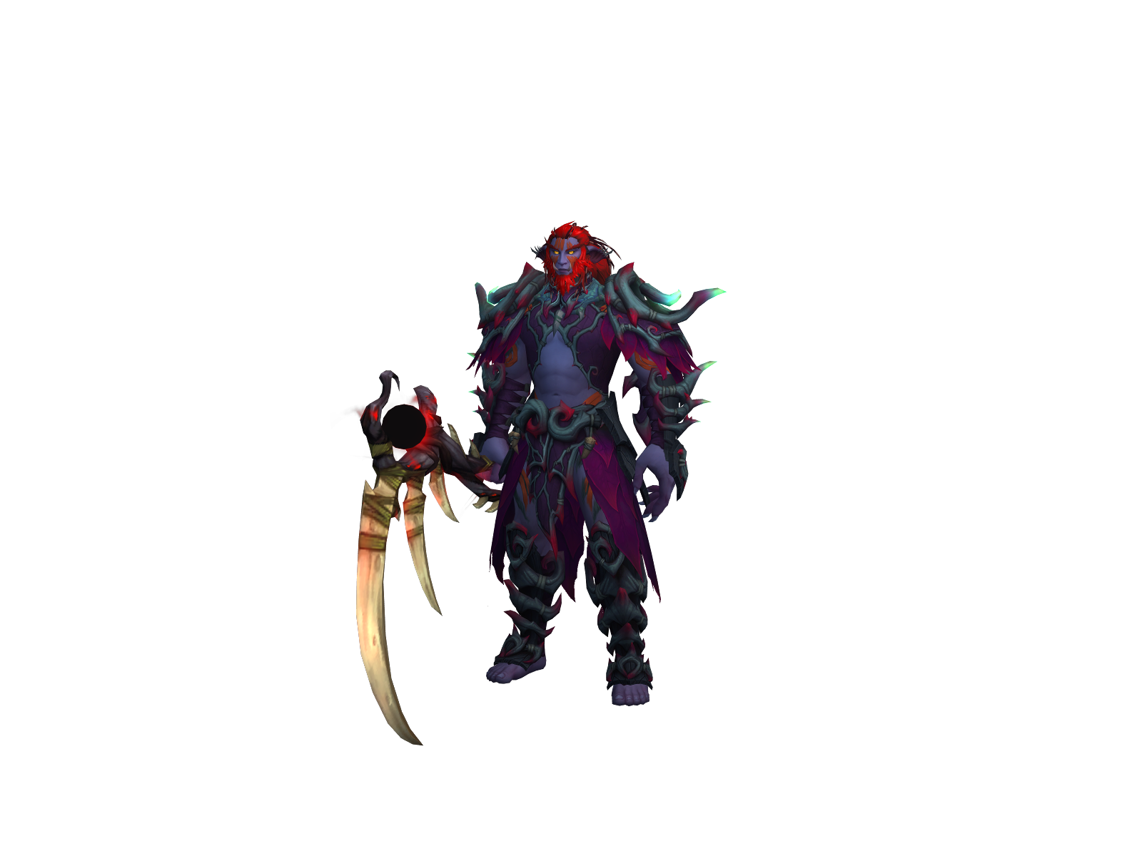 Setsa 3D character render