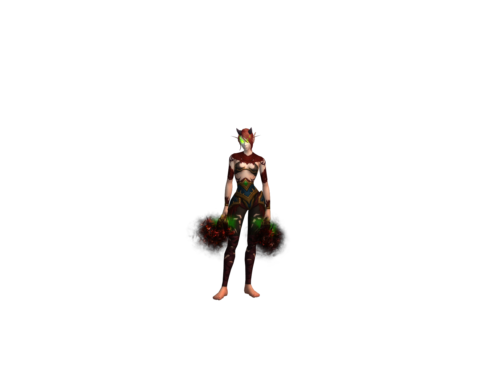 Micke 3D character render