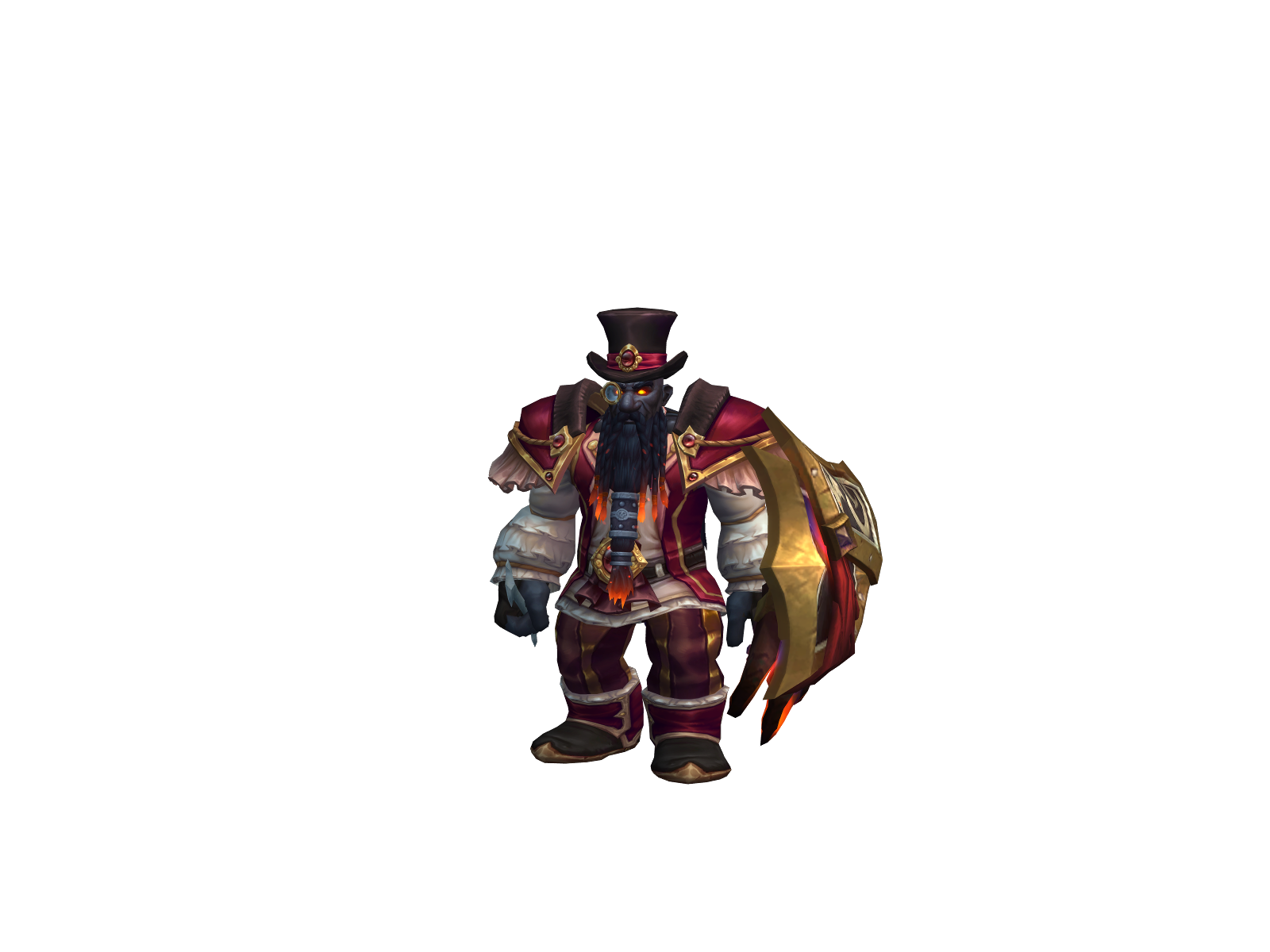 Bloodraged 3D character render