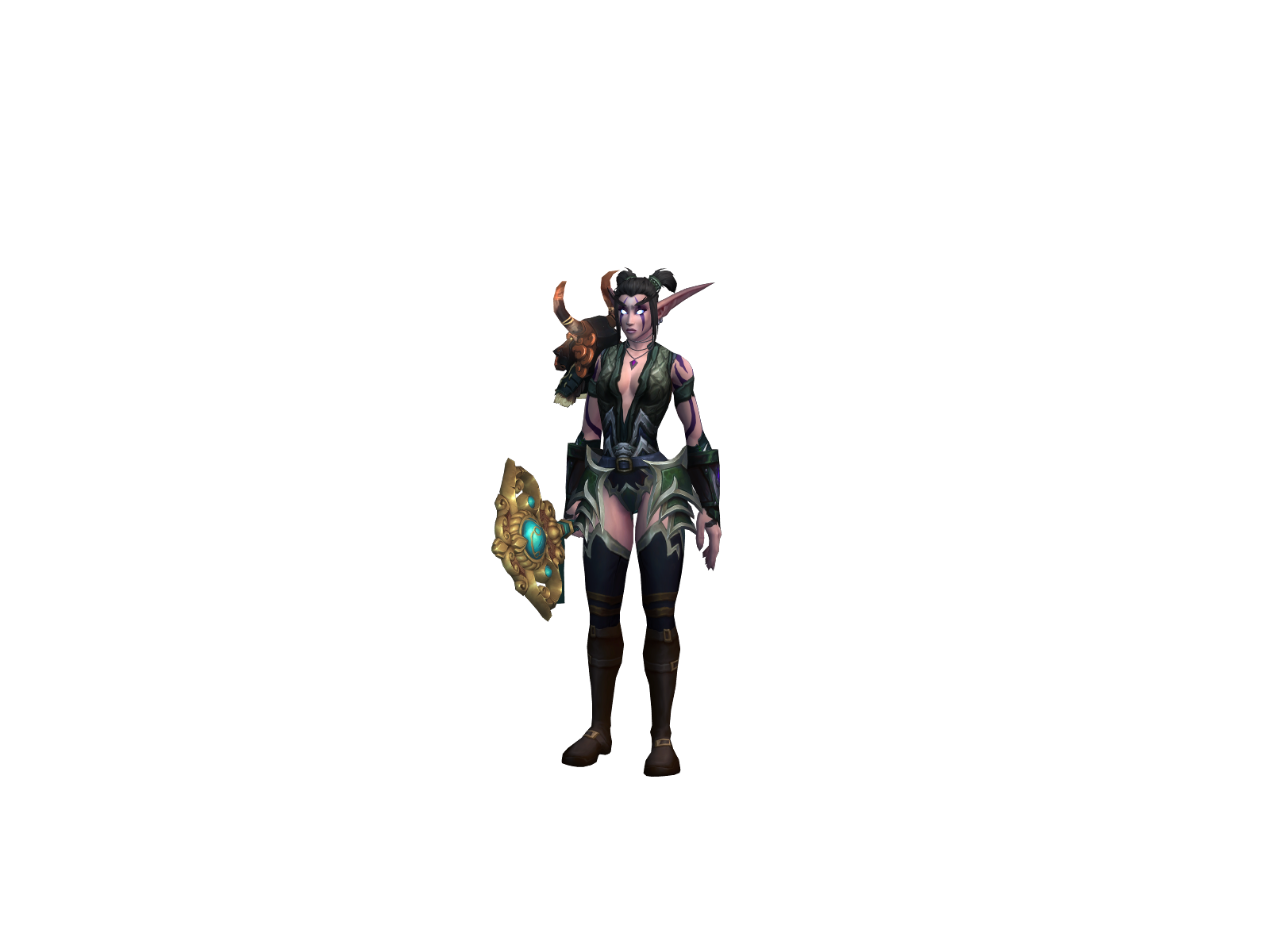 Minseo 3D character render