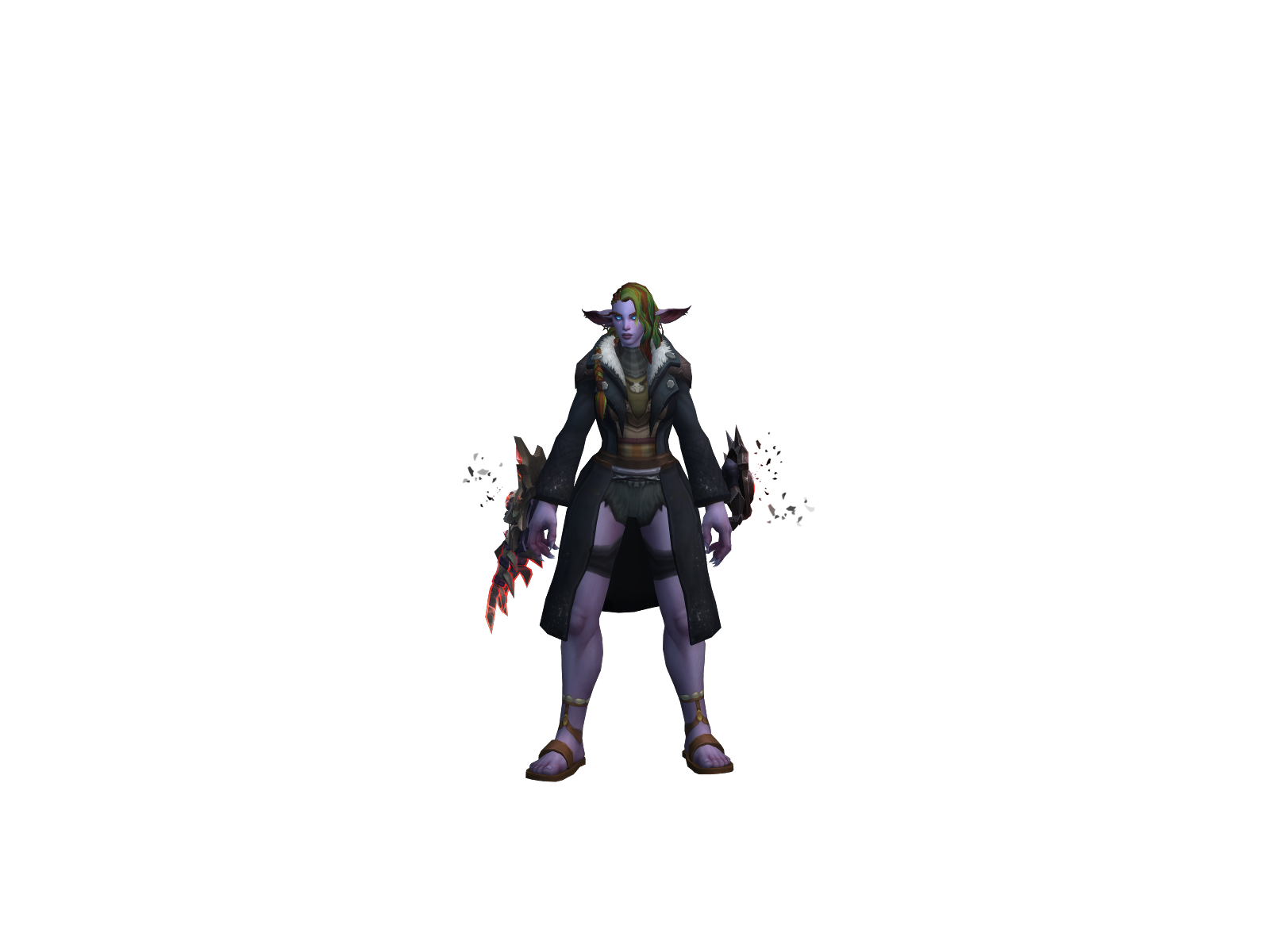 Arsicaulta 3D character render