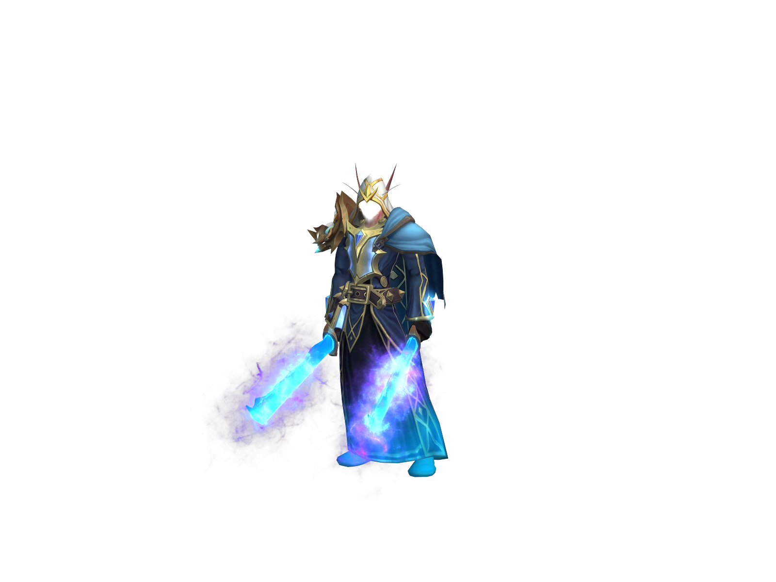 Voidichron 3D character render