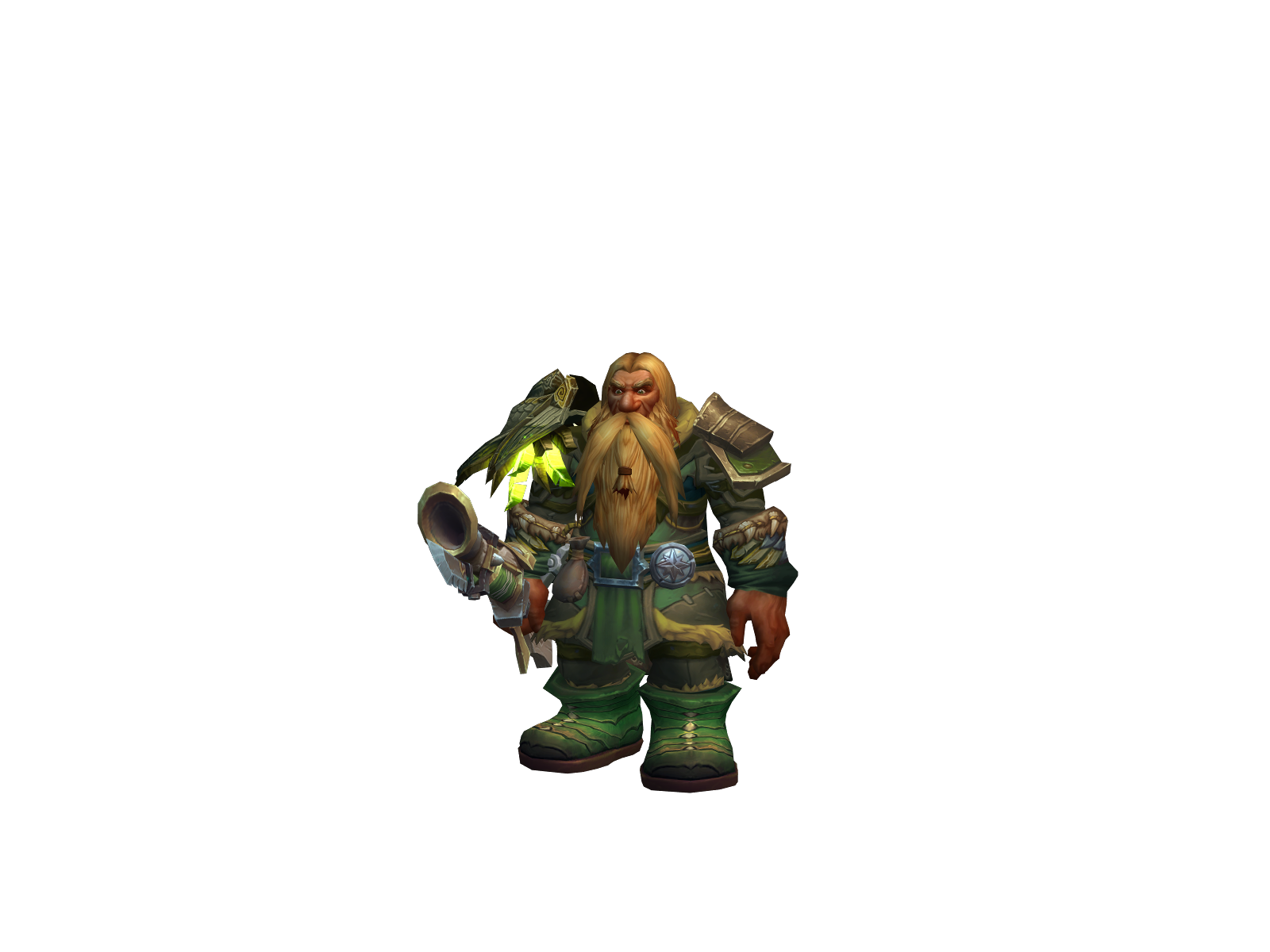 Kurgrum 3D character render