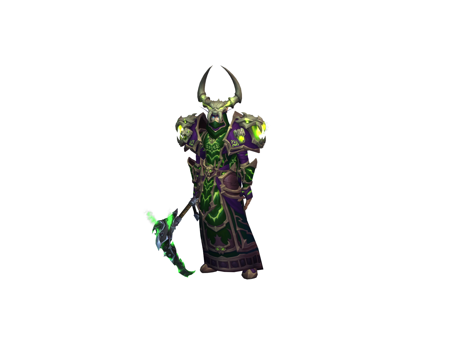 Darklitch 3D character render
