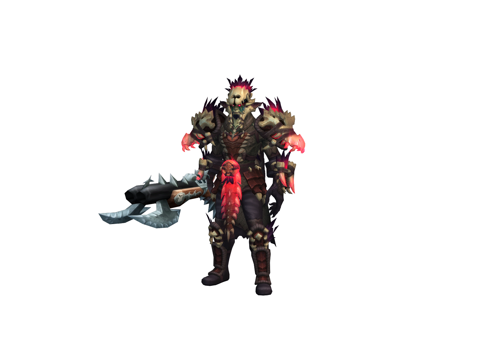 Elrius 3D character render