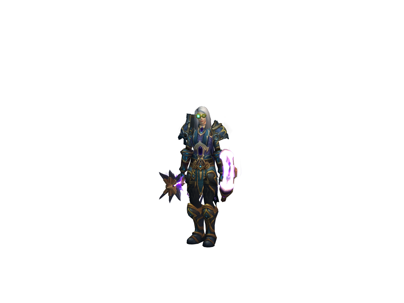 Tryndis 3D character render