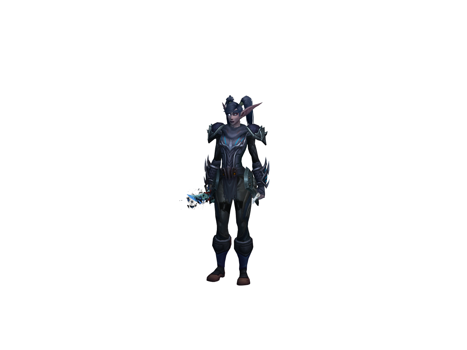 Stealthninja 3D character render