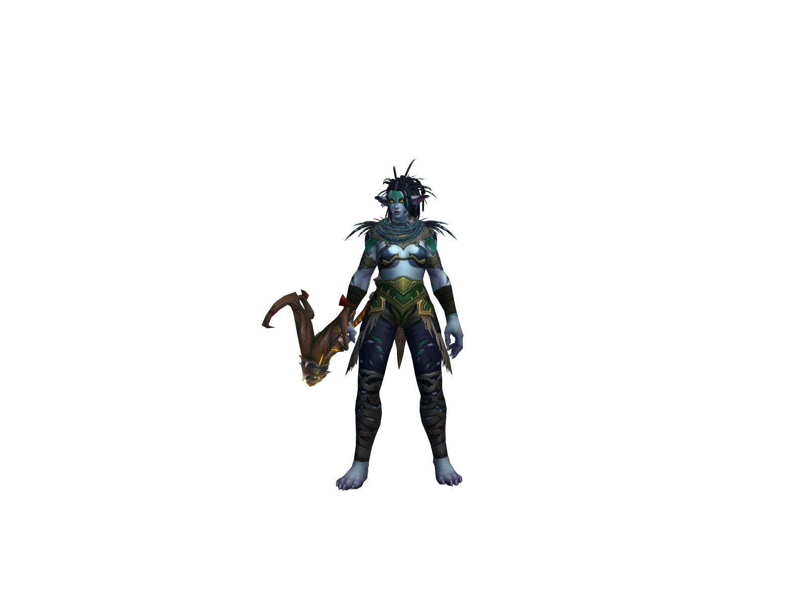 Quillranta 3D character render