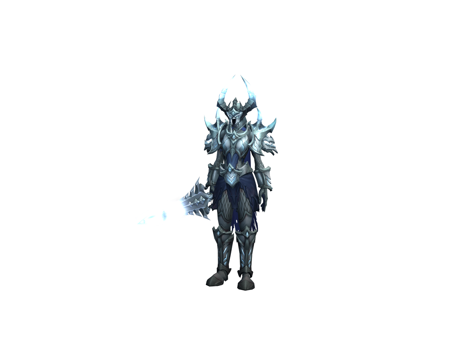 Killing 3D character render