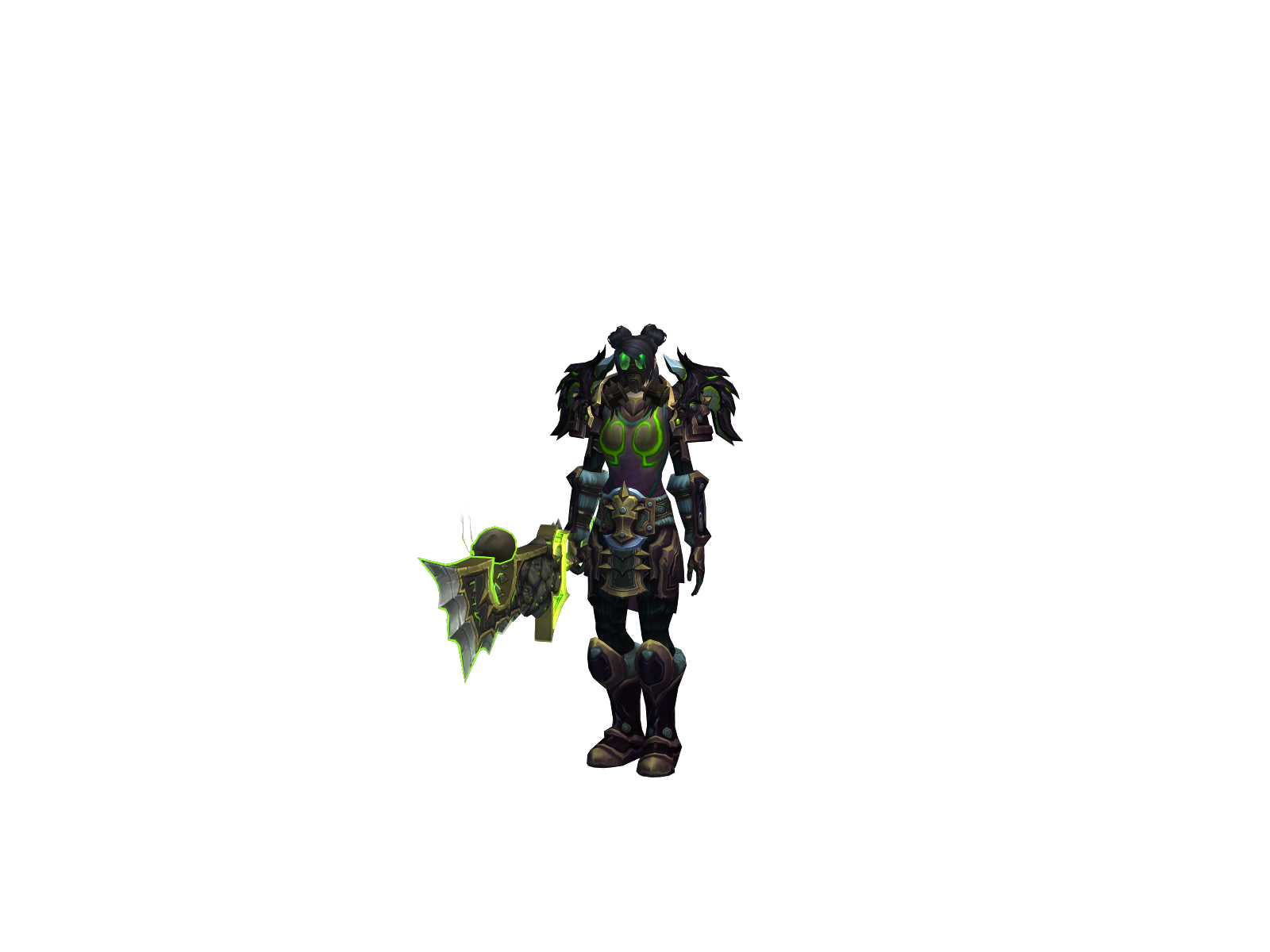 Spookish 3D character render