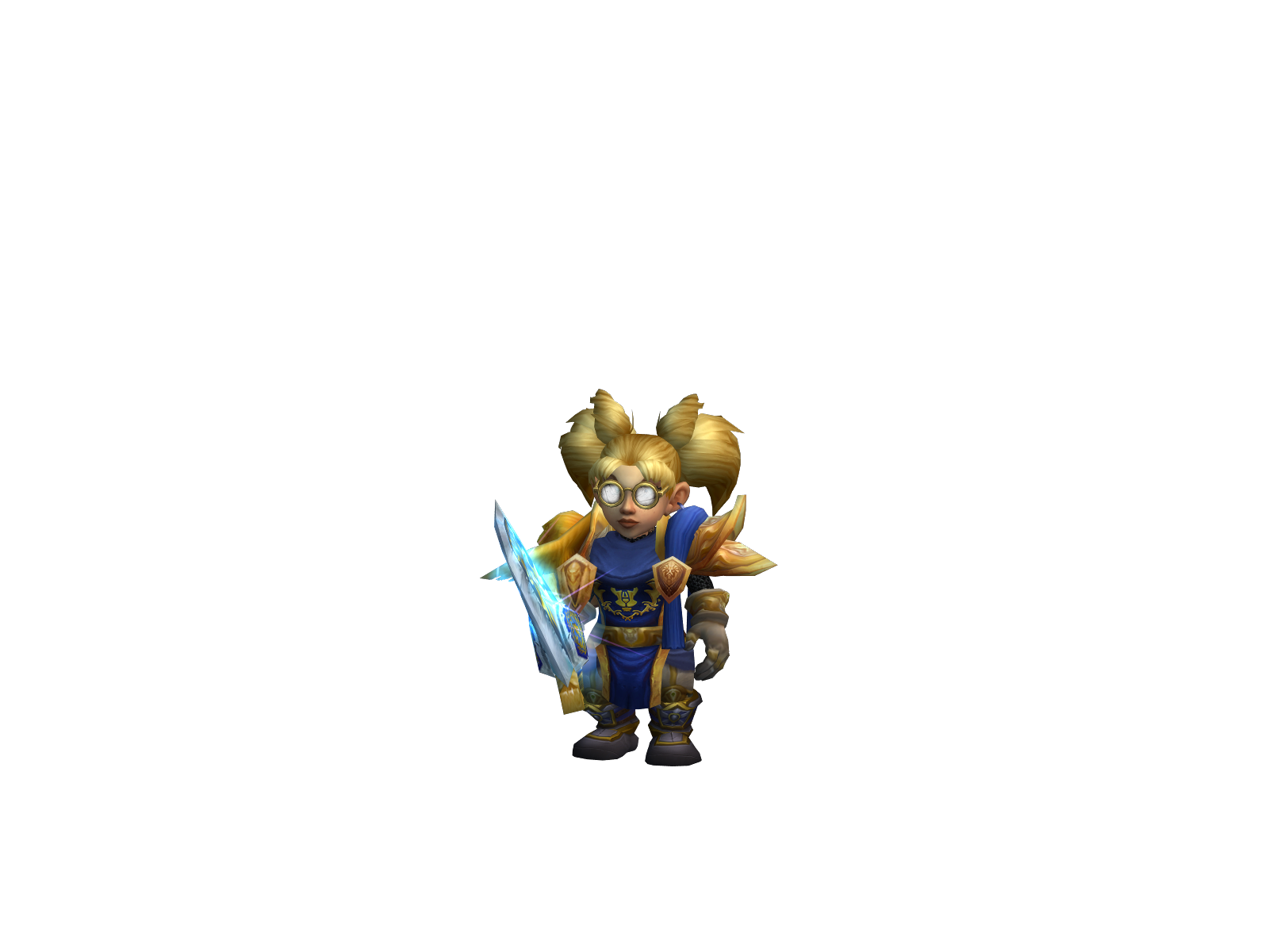 Tinydova 3D character render
