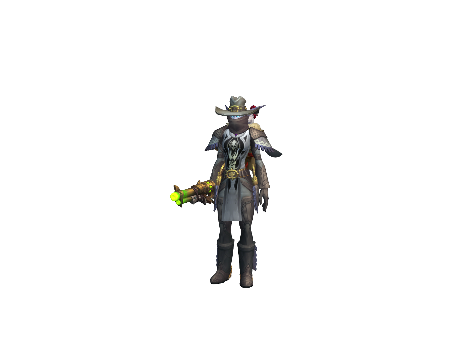 Cloudrain 3D character render