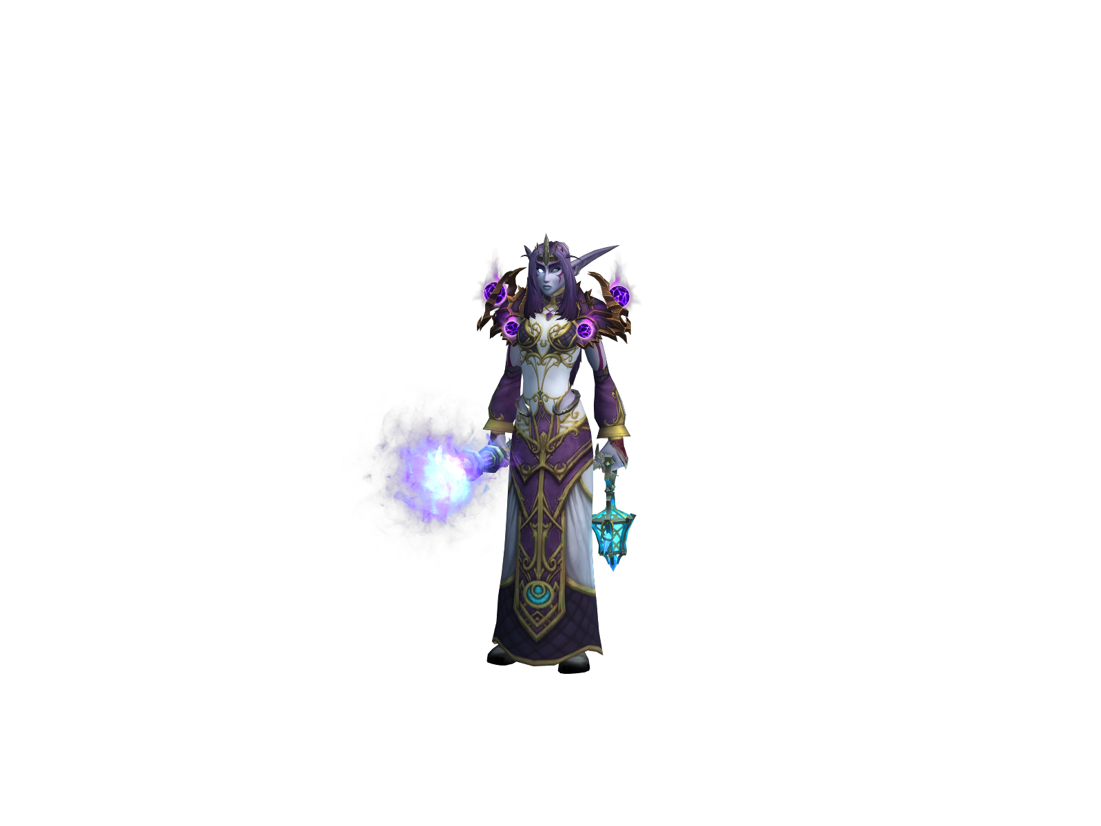 Nysharia 3D character render