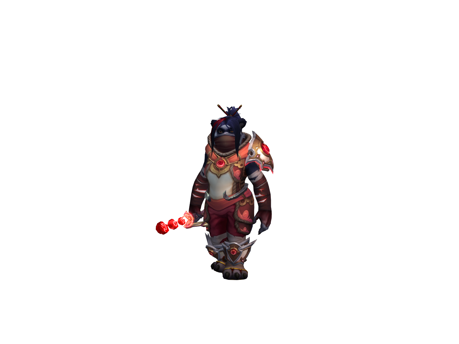 Zenje 3D character render