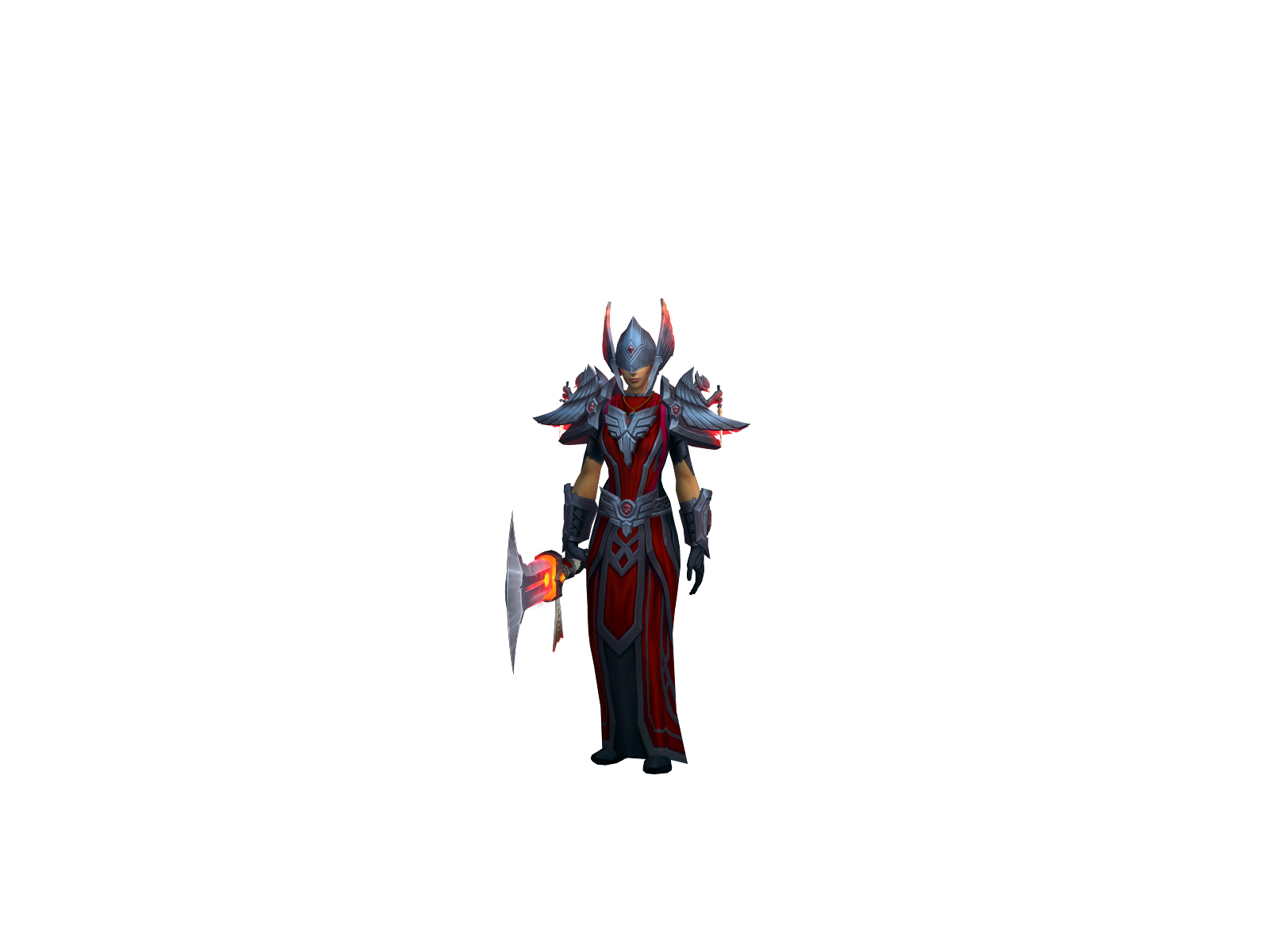 Claírvoyance 3D character render