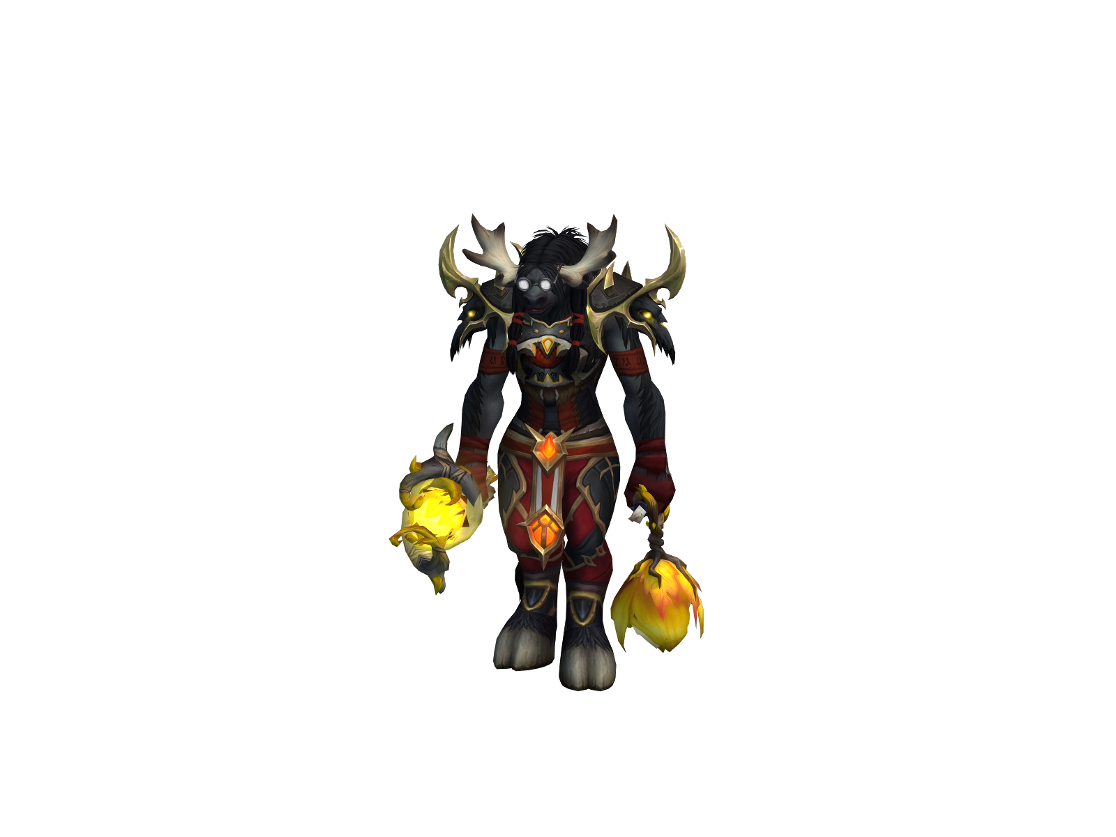 Vacarena 3D character render