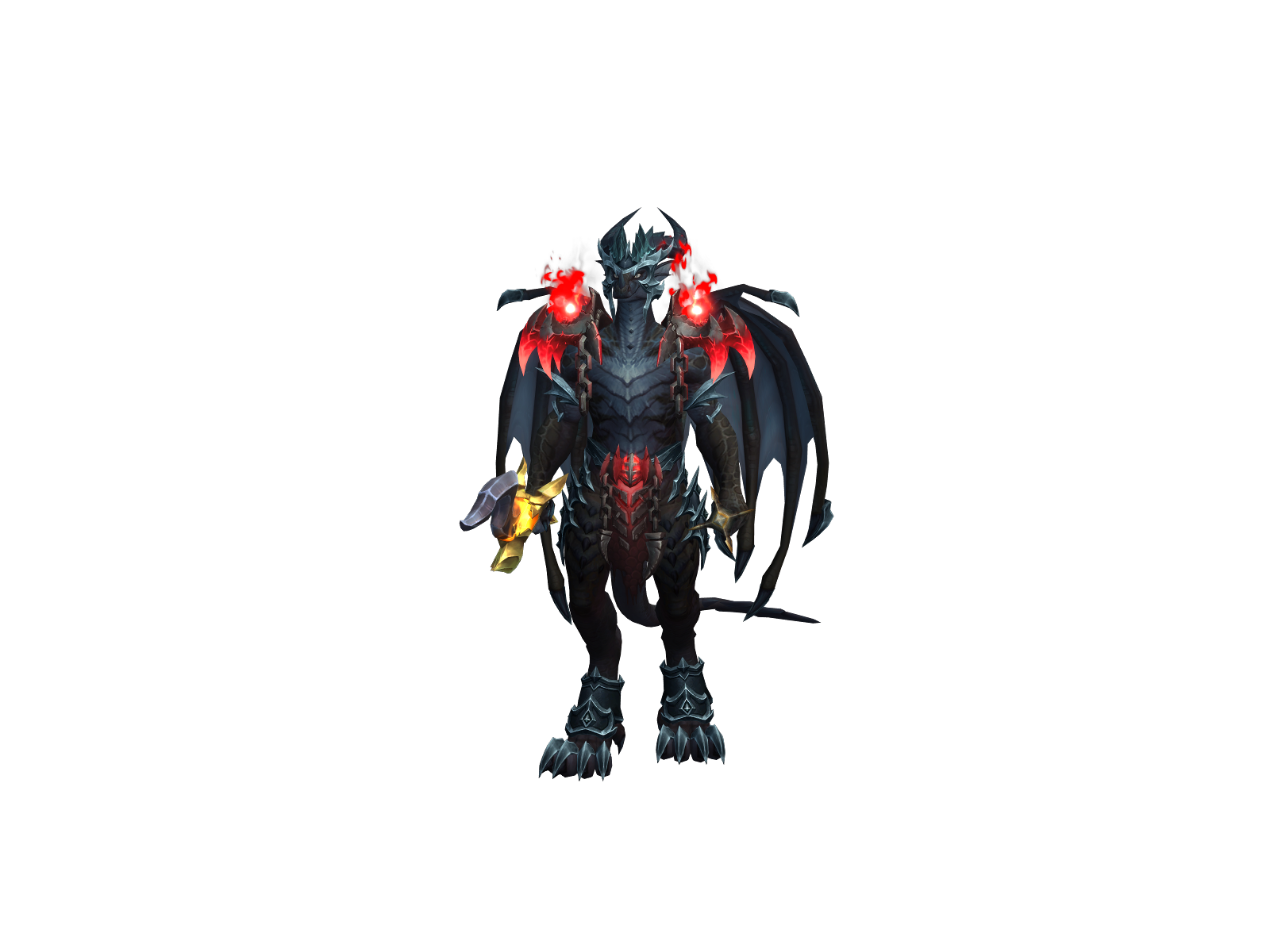 Ninghiszida 3D character render