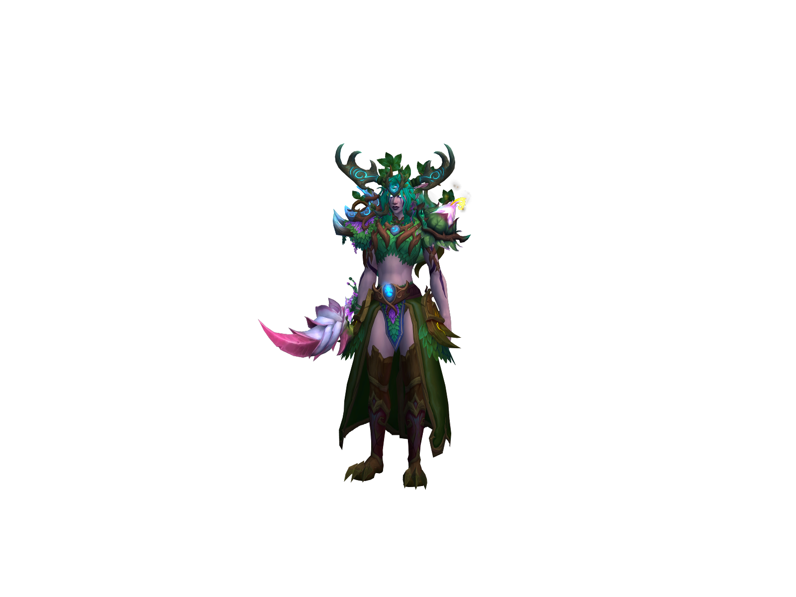 Wurow 3D character render