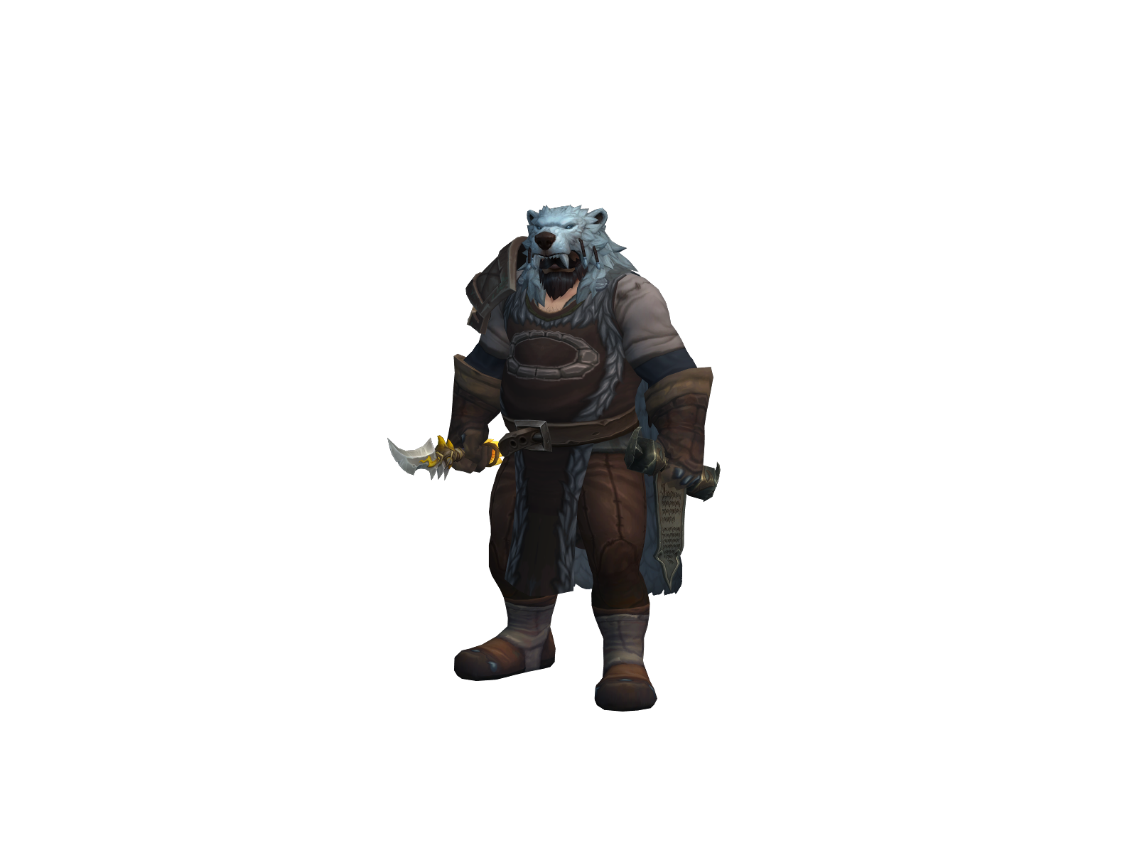 Thorzok 3D character render