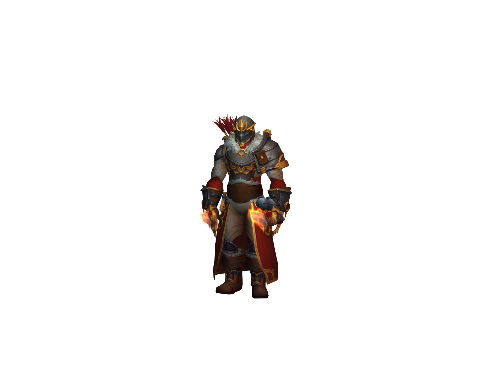 Ossura 3D character render