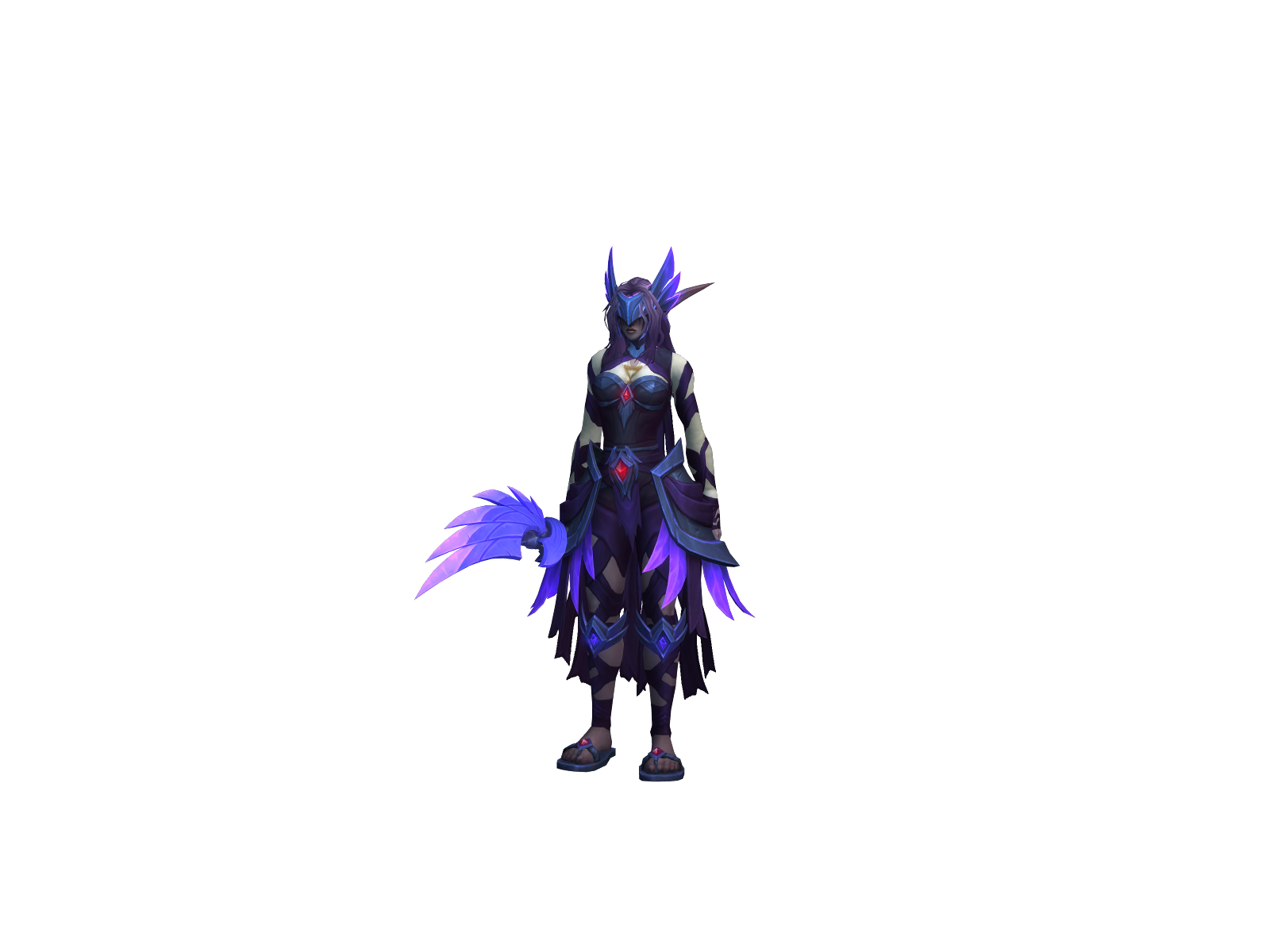 Lazyhaze 3D character render
