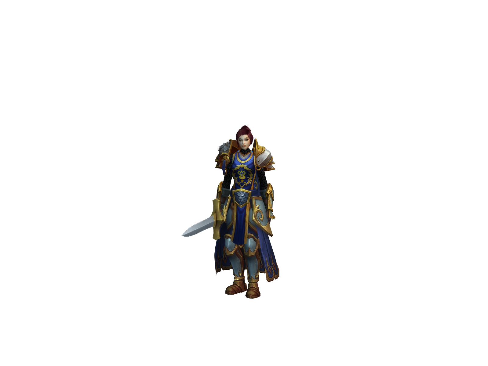 Aberdine 3D character render