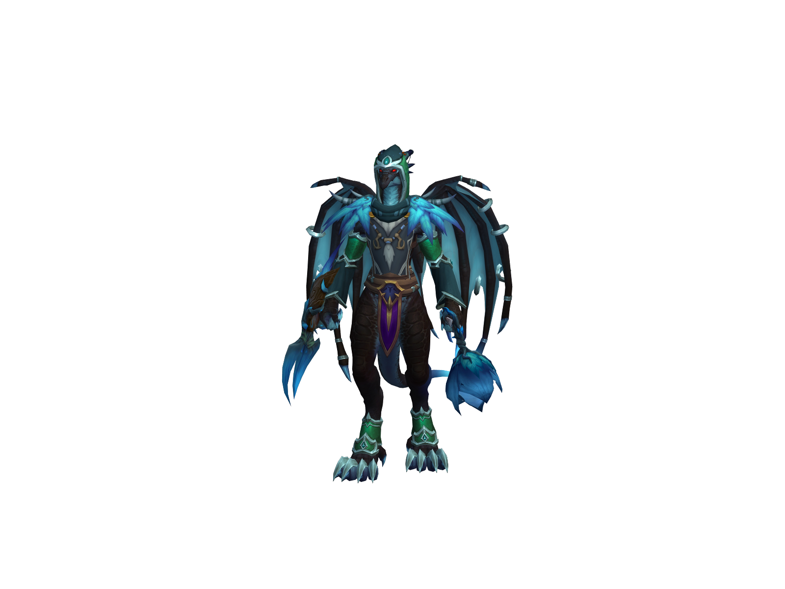 Hexagosa 3D character render