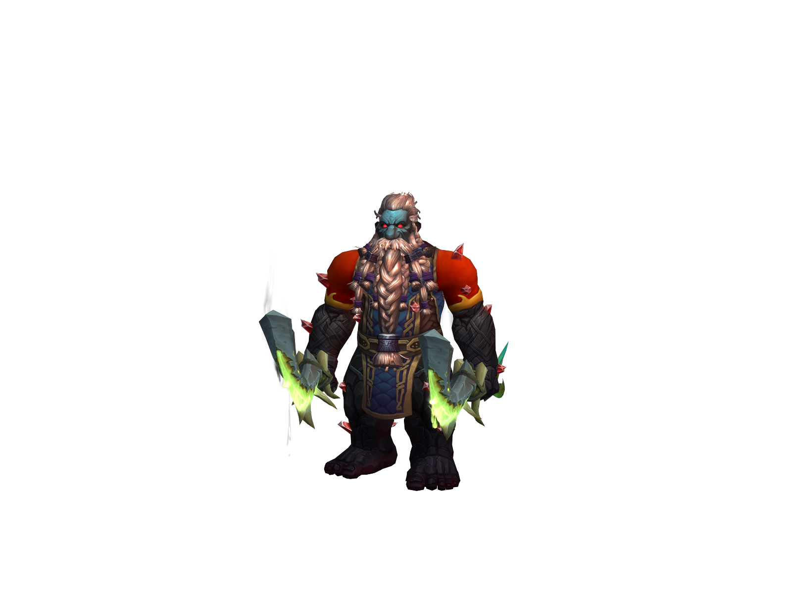 Ornamineral 3D character render