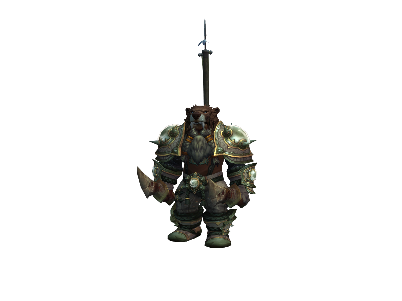 Khaldum 3D character render